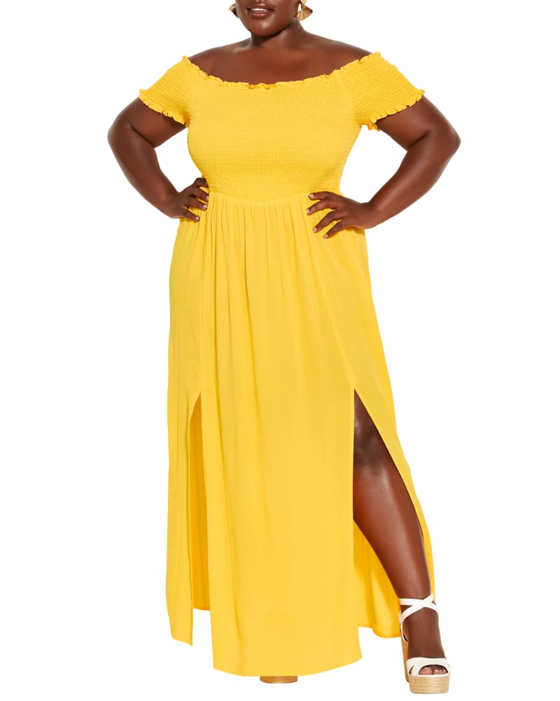 Plus size model wearing  by City Chic | Dia&Co | dia_product_style_image_id:201406